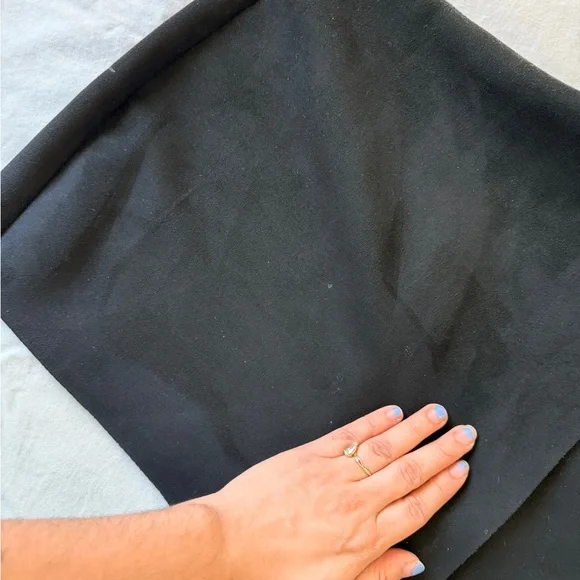 Zara Elegant Suede Feeling Black Skort - Picture 5 of 7